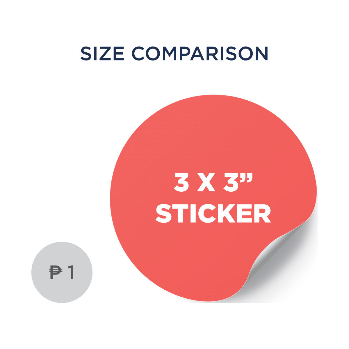 3 Round Sticker – Jot & Dot